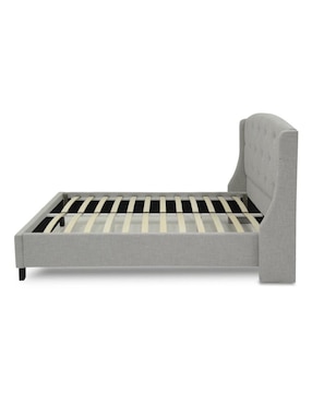 Cama LAN Tamarindo de madera queen size