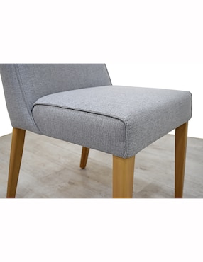 Silla Gary Acor de madera y tela
