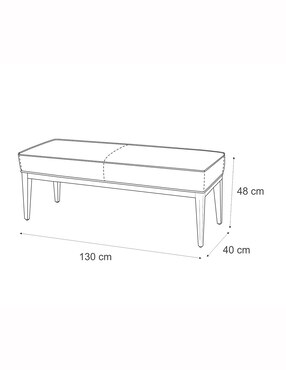 Banca Gary Acor de madera