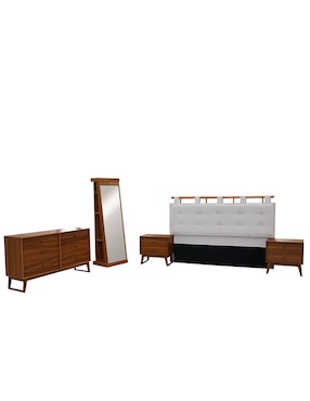 Cómoda Barbieri Imanol de MDF y madera