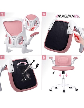 Silla escritorio Cosmo Magma Life