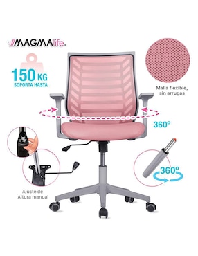 Silla escritorio Estelar Magma Life