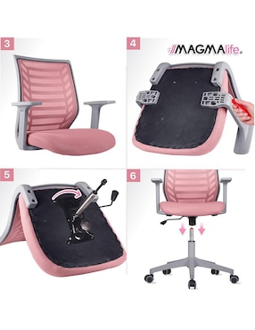 Silla escritorio Estelar Magma Life