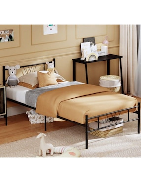Cama Home Make de acero individual