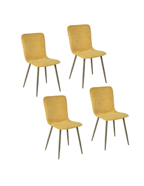 Silla 4 Piezas Dining Chair Home Make