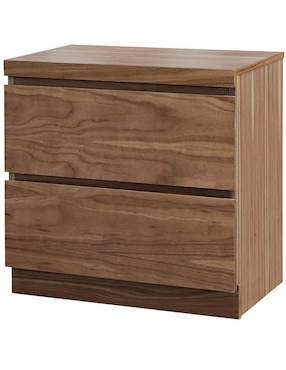 Buro Durham Diper de madera nogal