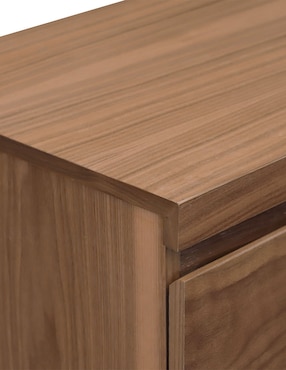 Buro Durham Diper de madera nogal