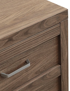 Buro Adare Diper de madera nogal