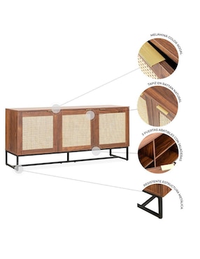 Credenza Akumal Mundo In de madera