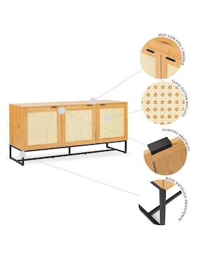 Credenza Xelha Mundo In de madera