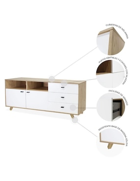 Credenza Mundo In de madera