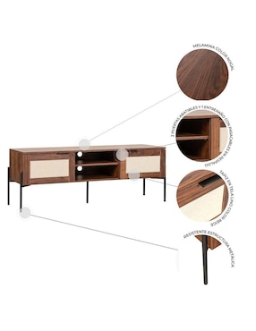 Mueble de tv Imperia Mundo In de madera