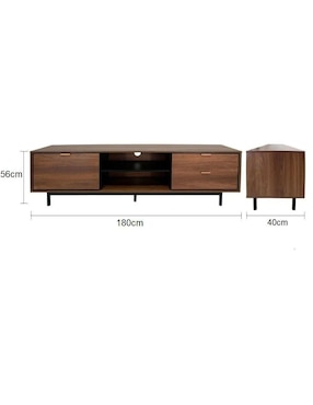 Mueble de tv Portofino Mundo In de madera