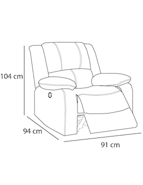 Reclinable Poundex