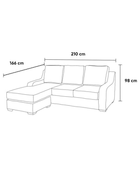Chaise lounge Ripas Kessa de lino