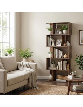 Librero armable Shelf Furniturer de MDF