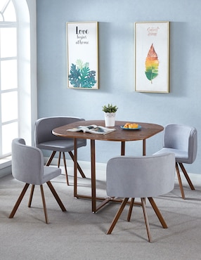 Antecomedor Teca Lottus para 4 personas