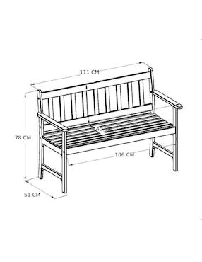 Banca Lamu Midtown Concept de madera