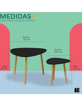 Mesa de centro Mubson