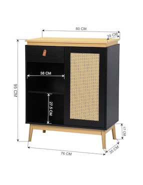 Bufetero Storage Cabinet Furniturer de madera