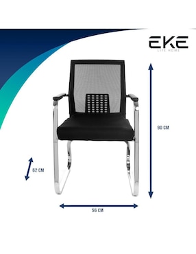 Juego de sillas 4 piezas Eke Life Home de tela