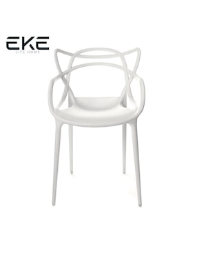 Juego de sillas 4 piezas Eke Life Home de plástico