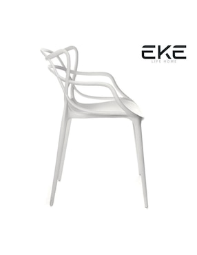 Juego de sillas 4 piezas Eke Life Home de plástico