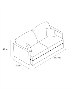 Love seat Bridger Bishop