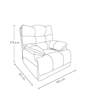 Reclinable Montbrook Home de madera