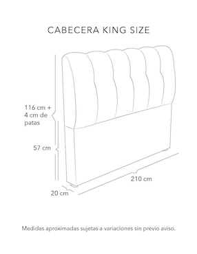 Cabecera Nube Dicasa de madera pino