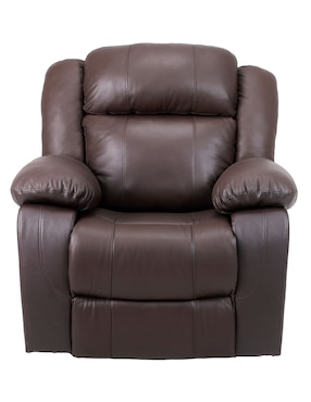 Reclinable Delfos Heuman Brand de piel y vinil