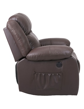 Reclinable Delfos Heuman Brand de piel y vinil