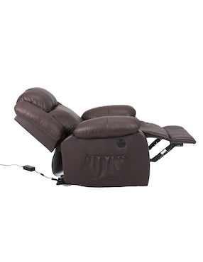 Reclinable Delfos Heuman Brand de piel y vinil