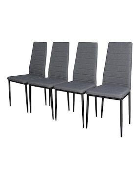 Silla 4 piezas Ann Home Make de acero