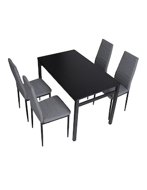 Silla 4 piezas Ann Home Make de acero