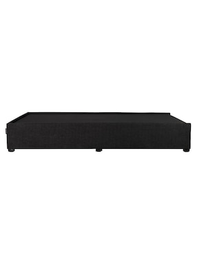Base para cama Belt Dicasa de madera y tela