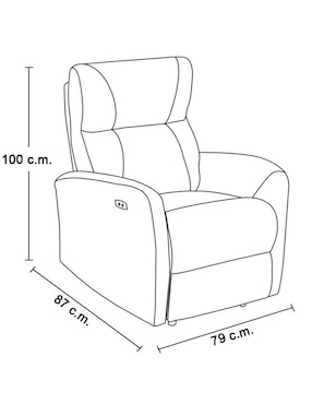 Reclinable Coaster