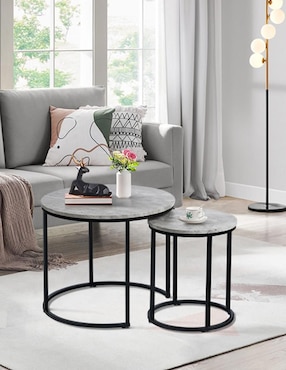 Mesa de centro armable Osric Home Make de MDF