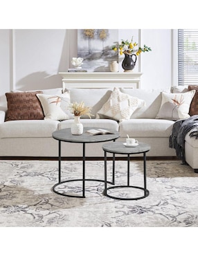 Mesa de centro armable Osric Home Make de MDF
