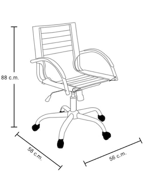 Silla escritorio Furniture Of America