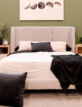 Cama Hampton Sochic de madera pino