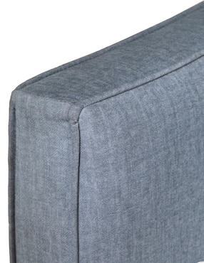 Cabecera Ambar Sofia Lugano de madera y tela