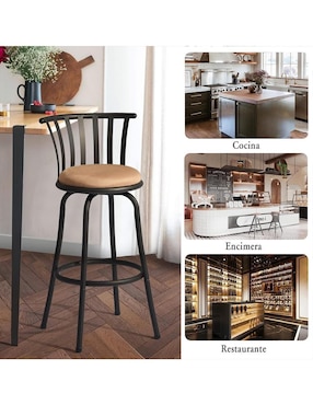 Juego de bancos altos Pistil Furniturer