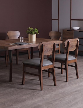 Silla Oleg Moblum de madera pino