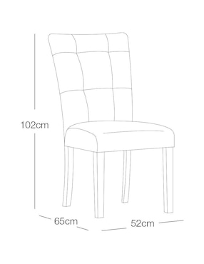 Silla San Blas Moblum de madera pino