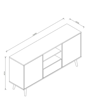Bufetero Vincent Haus de MDF