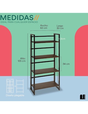 Librero Elden Mubson de MDF