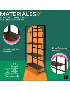 Librero Elden Mubson de MDF