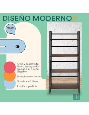 Librero Elden Mubson de MDF