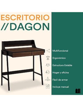Escritorio Mubson de MDF